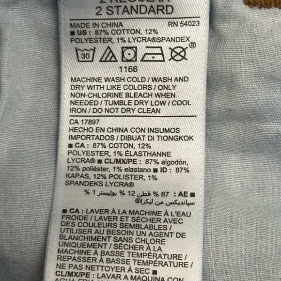 Women's Old Navy 2 Small Shorts Jeans Denim Navy Blue Regular Rolled Stretch - Picture 7 of 8